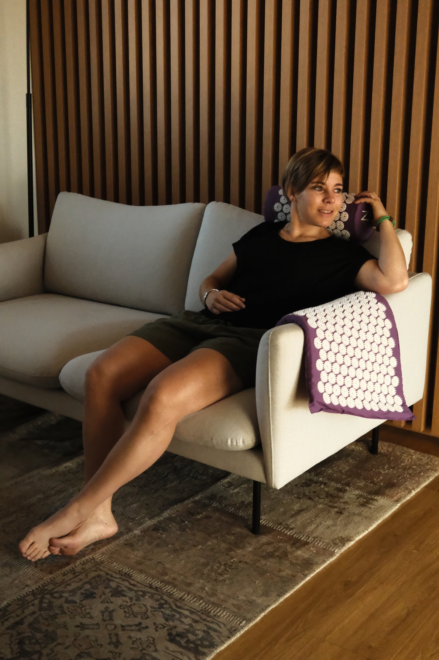 REG-Matte Pro | Violett/Weiß