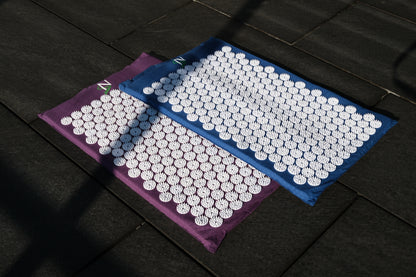 REG-Matte Doppel-Set in Violett & Blau