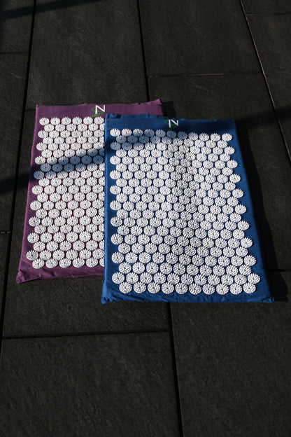 REG-Matte Doppel-Set in Violett & Blau